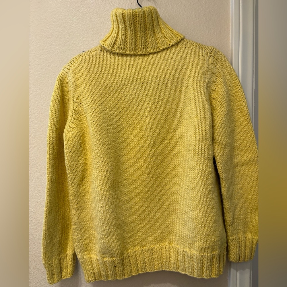 Micheal kors yellow turtleneck